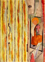 Allison Doherty:  Door and Fresco, Matera
